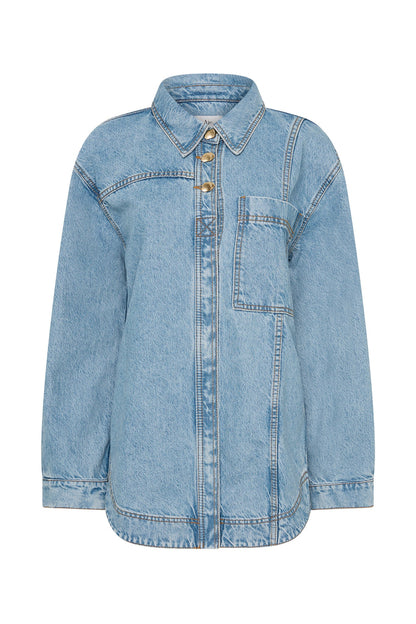 Women Aje x Outland Denim Shirt | Aje