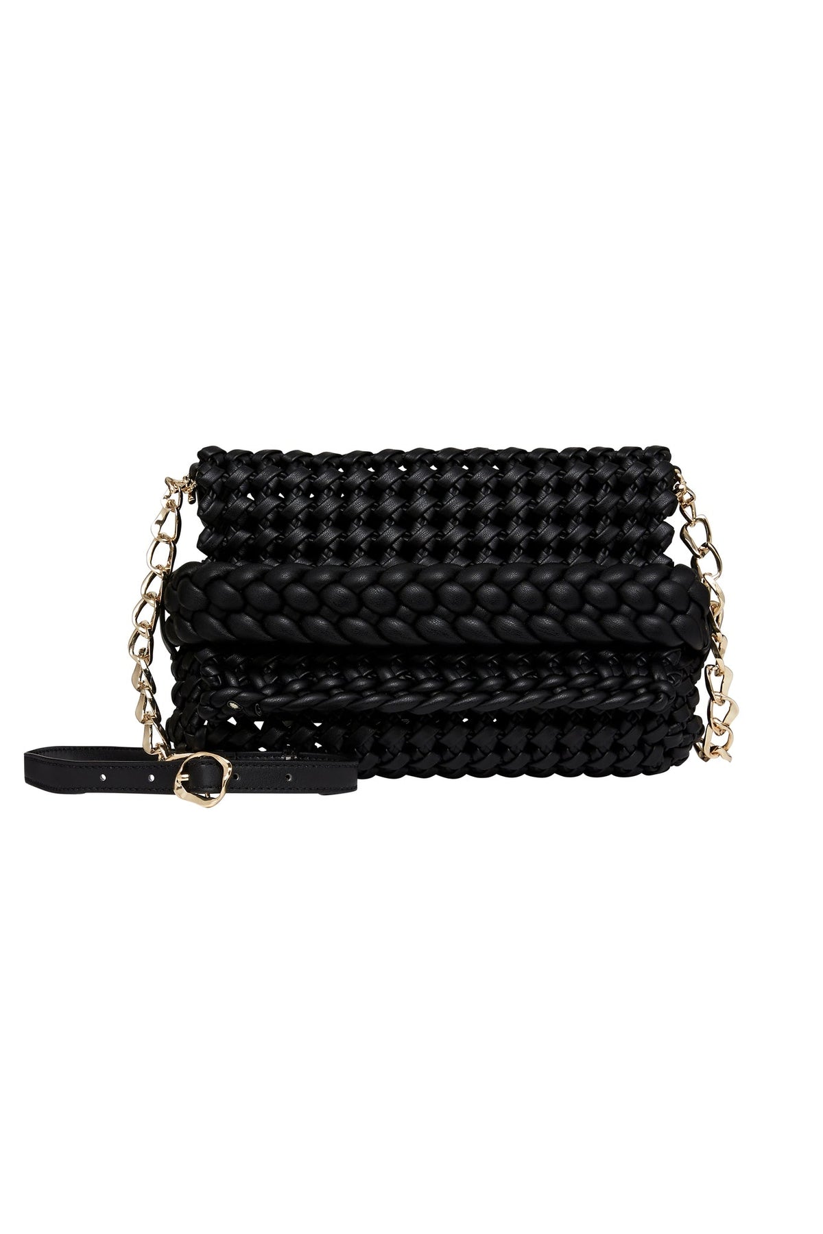 Women Mirage Woven Chain Clutch | Aje