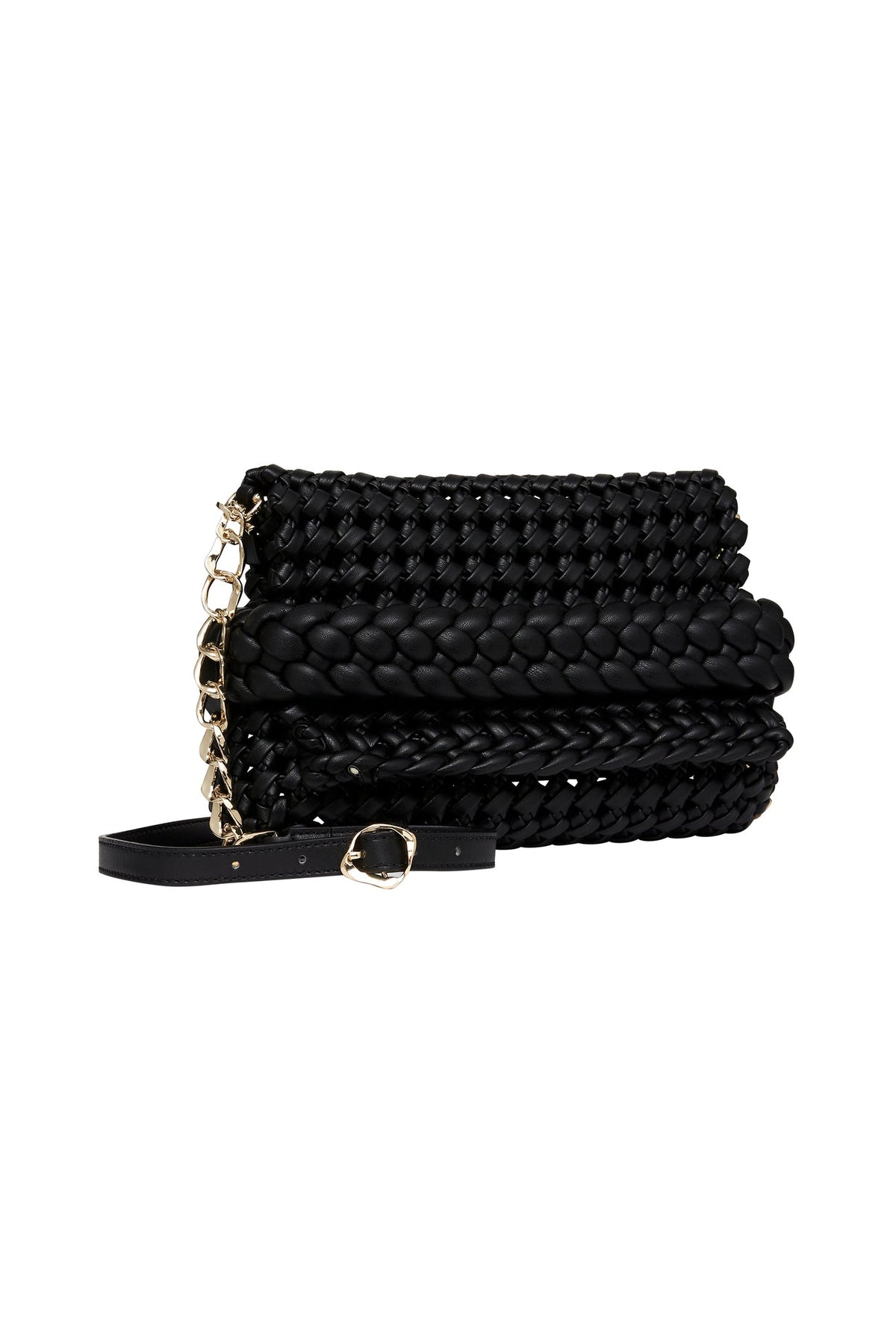 Women Mirage Woven Chain Clutch | Aje