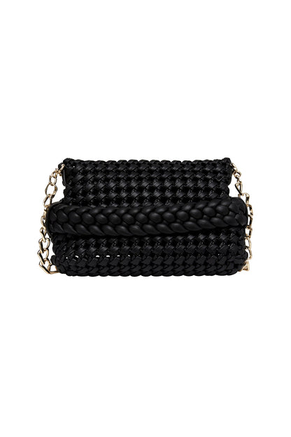 Women Mirage Woven Chain Clutch | Aje
