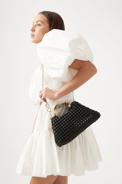 Women New Weave Frame Bag | Aje