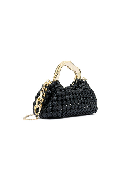 Women New Weave Micro Frame Bag | Aje