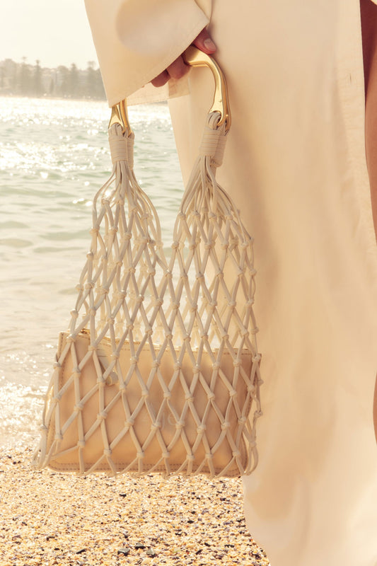 Women Soula Macrame Tote | Aje