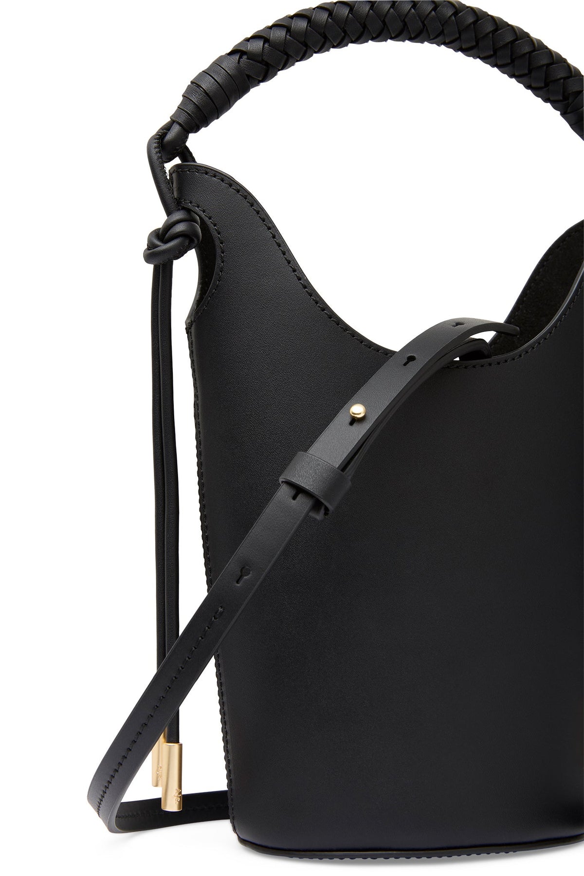 Women Louise Leather Bucket Bag | Aje