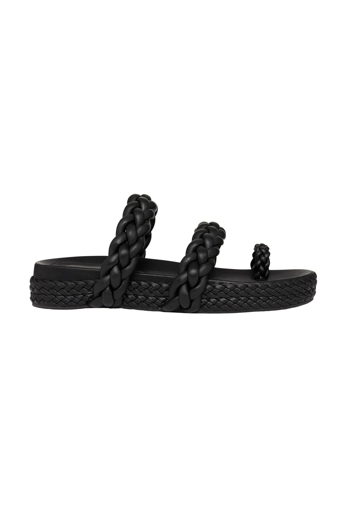 Women Promenade Braided Chunky Slide | Aje