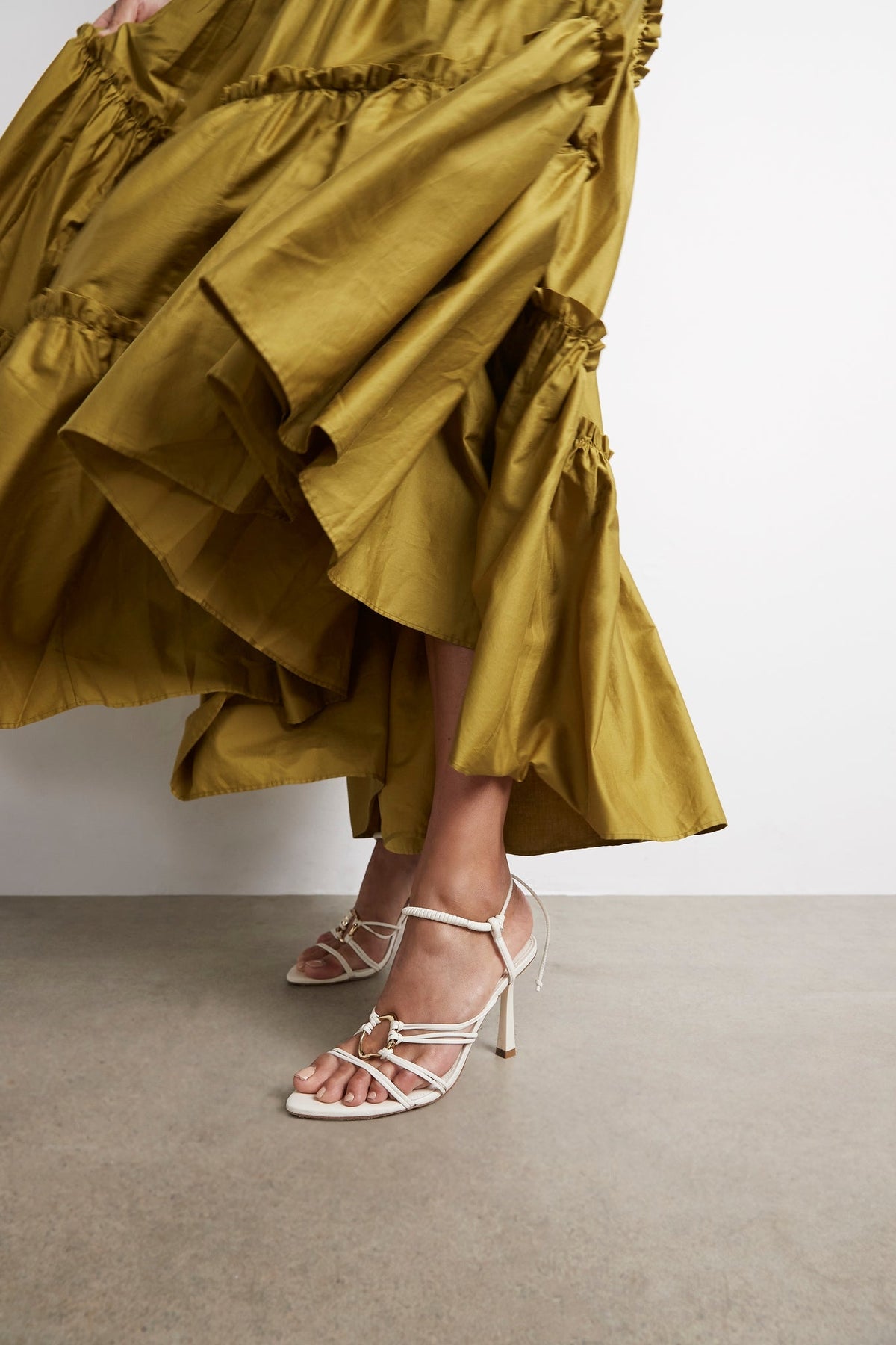 Women Mirage Leather Strappy Heel | Aje