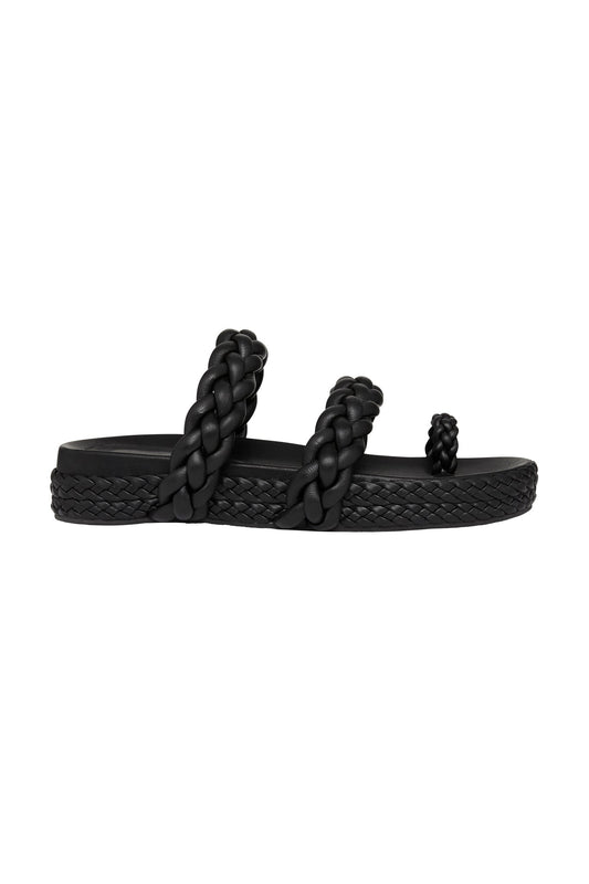 Women Promenade Braided Chunky Slide | Aje