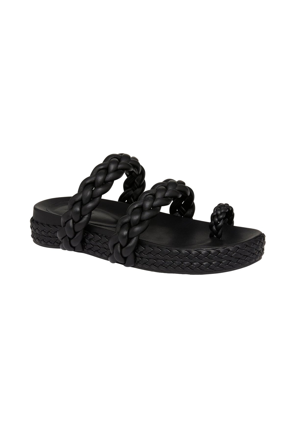 Women Promenade Braided Chunky Slide | Aje