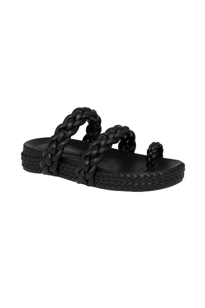 Women Promenade Braided Chunky Slide | Aje