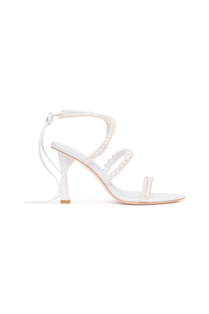 Women Alba Pearl Sculptural Heel | Aje