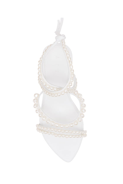 Women Alba Pearl Sculptural Heel | Aje