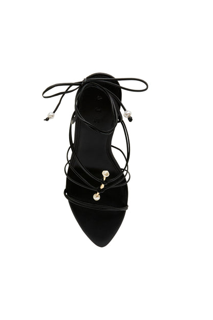 Women Perenna Pearl Bar Strappy Heel | Aje