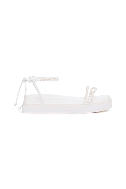 Women Neo Pearl Platform Sandal | Aje