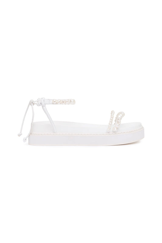 Women Neo Pearl Platform Sandal | Aje