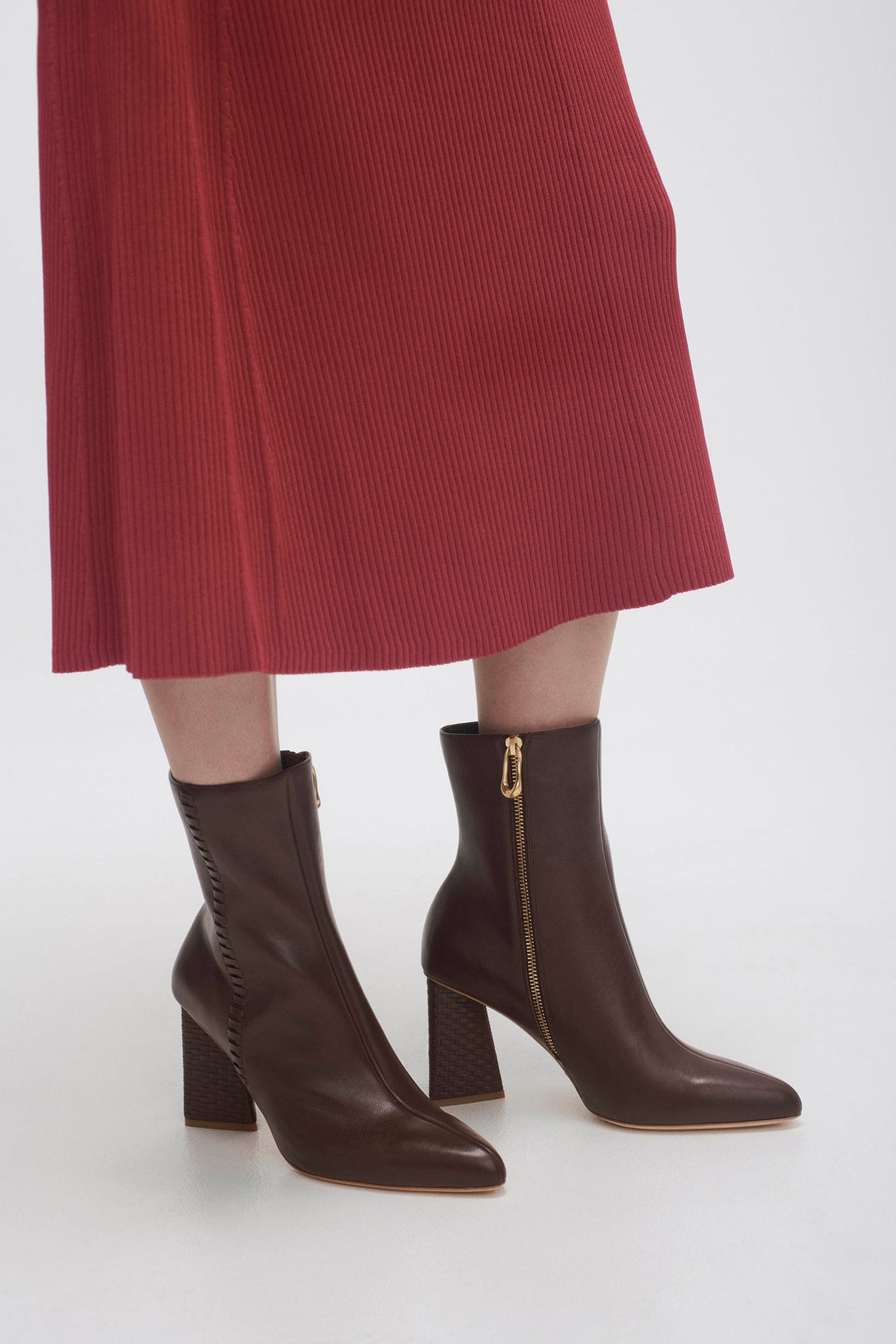 Women Ether Whipstitch Short Boot | Aje