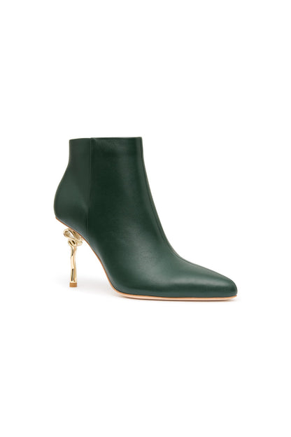 Women Quinn Ribbon Heel Ankle Boot | Aje