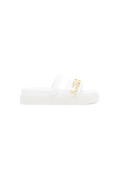 Women Lucia Logo Platform Slide | Aje