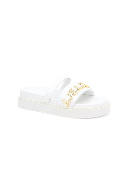 Women Lucia Logo Platform Slide | Aje