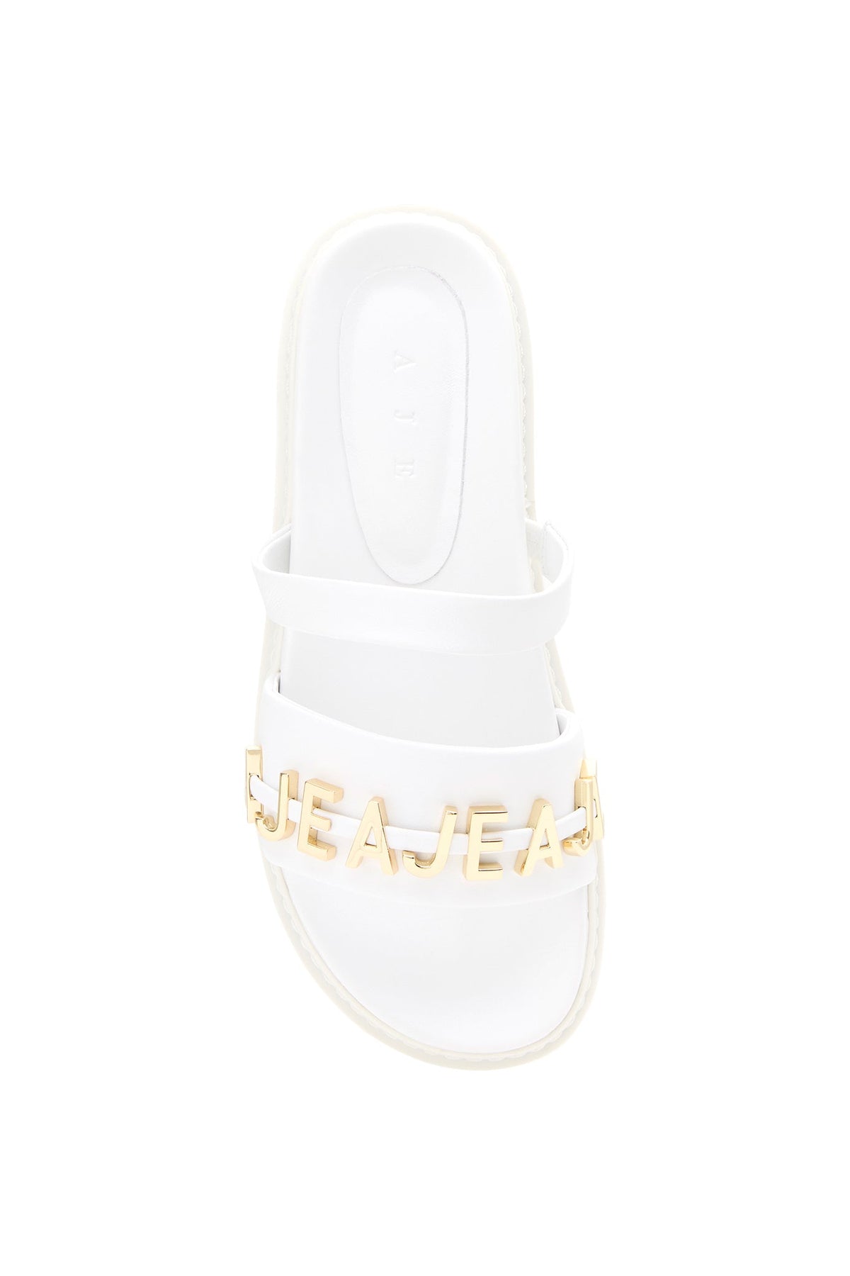 Women Lucia Logo Platform Slide | Aje
