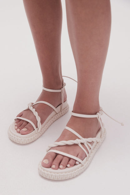 Women Tryphena Platform Twist Sandal | Aje