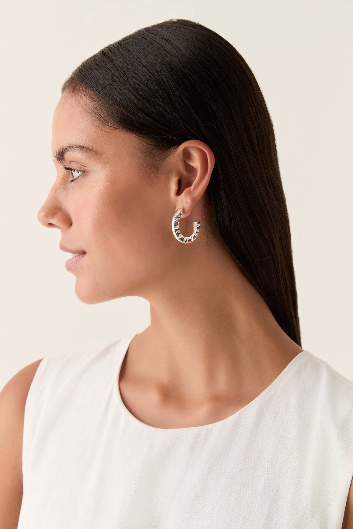 Women Celia Logo Hoop | Aje