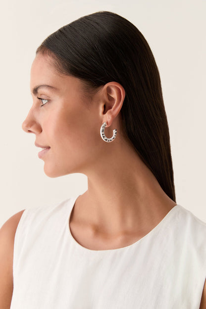 Women Celia Logo Hoop | Aje