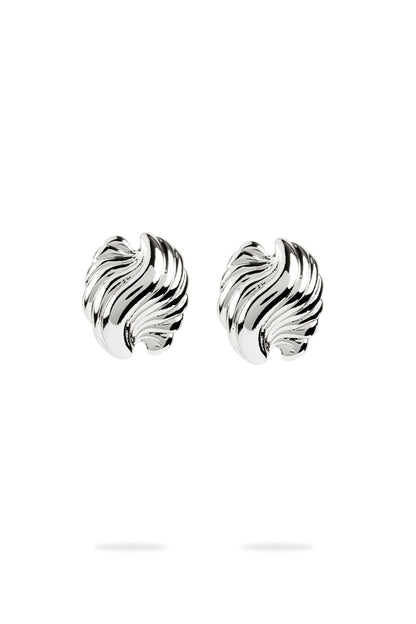 Women Alina Mini Clamshell Earring | Aje