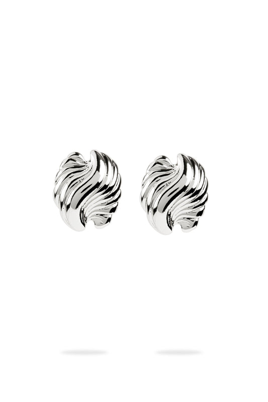Women Alina Mini Clamshell Earring | Aje