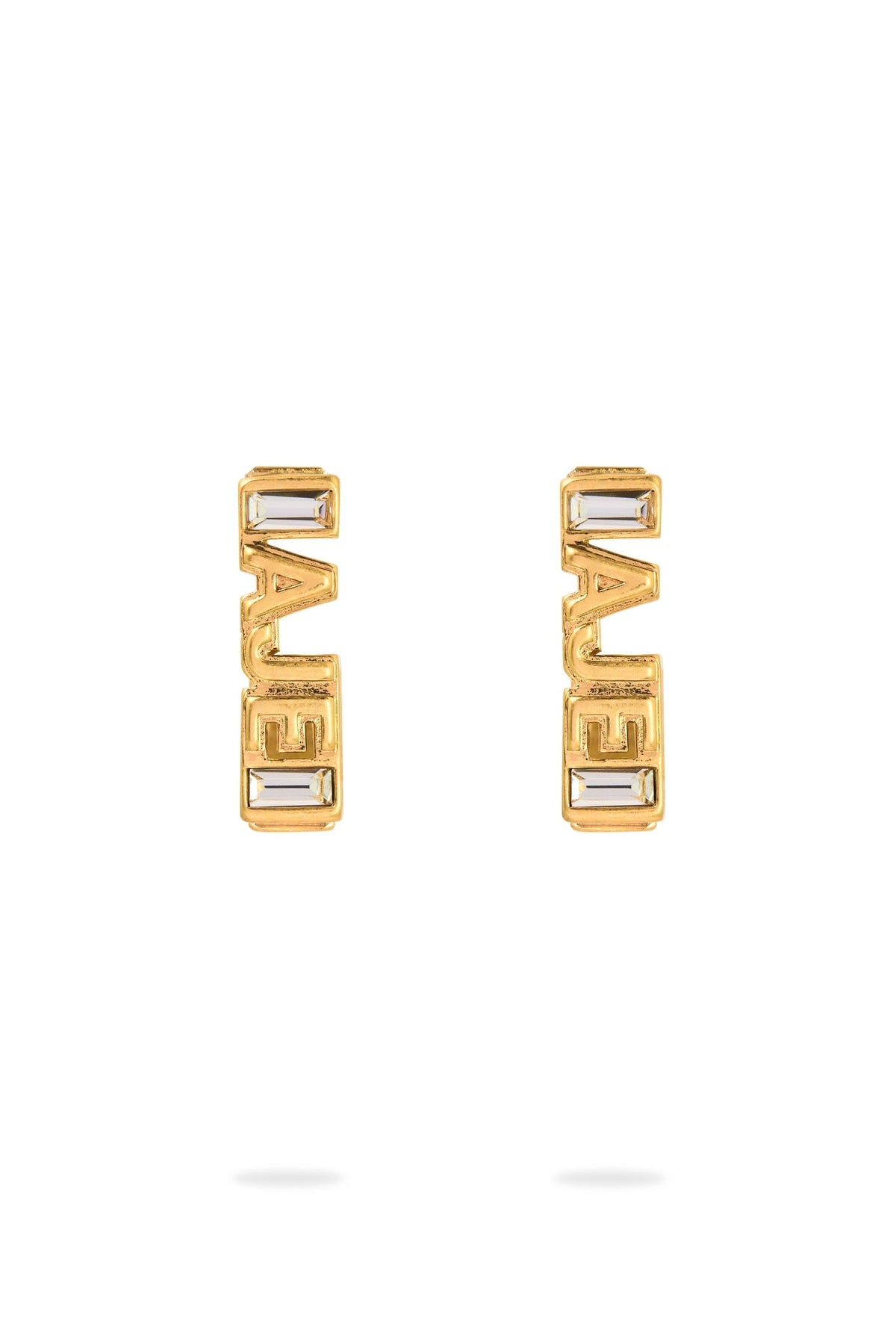 Women Aje Jewel Logo Square Hoop | Aje