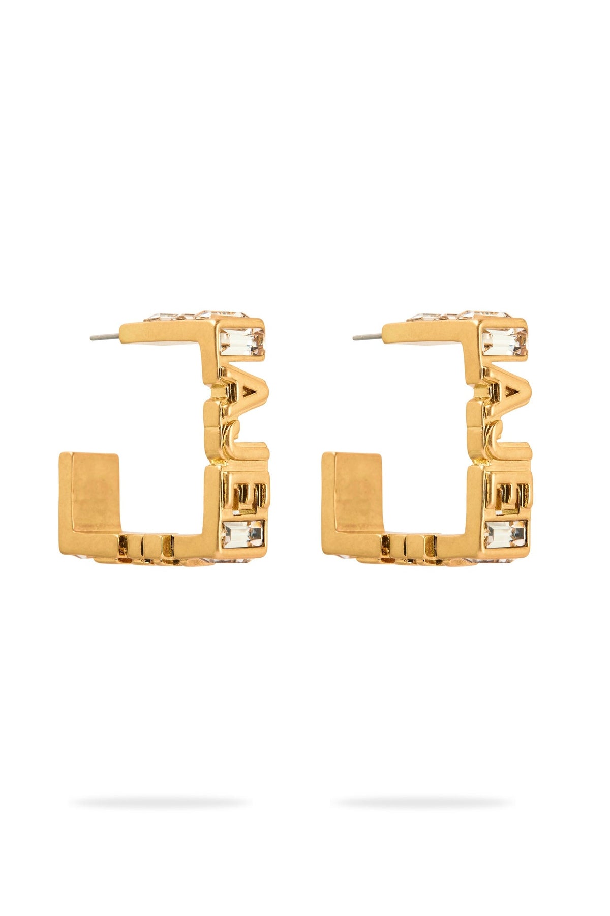Women Aje Jewel Logo Square Hoop | Aje