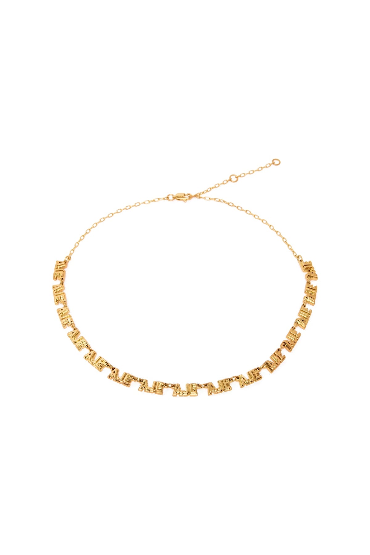 Women Aje Block Logo Necklace | Aje