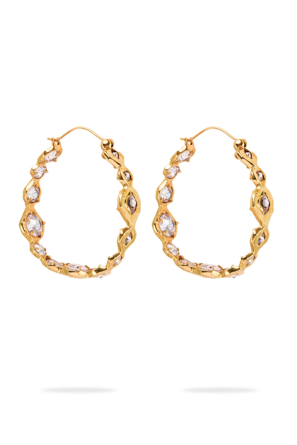 Women Ascent Sculptural Jewel Hoop | Aje