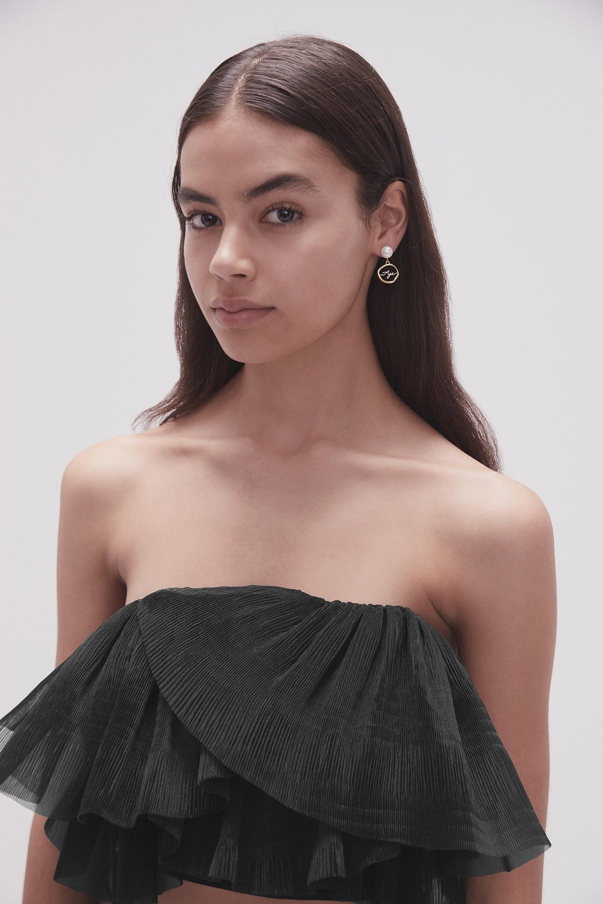 Women Fleur Pearl Drop Earring | Aje