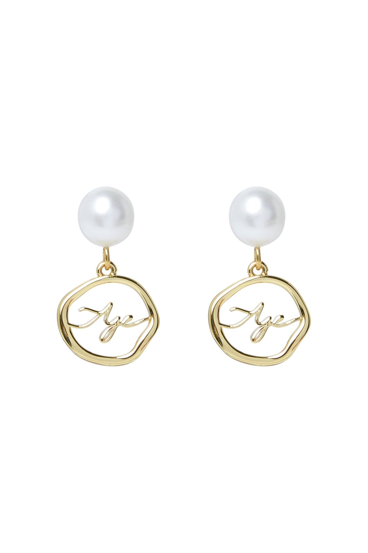 Women Fleur Pearl Drop Earring | Aje