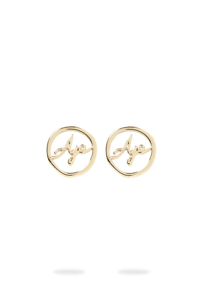 Women Aje Signature Round Stud | Aje