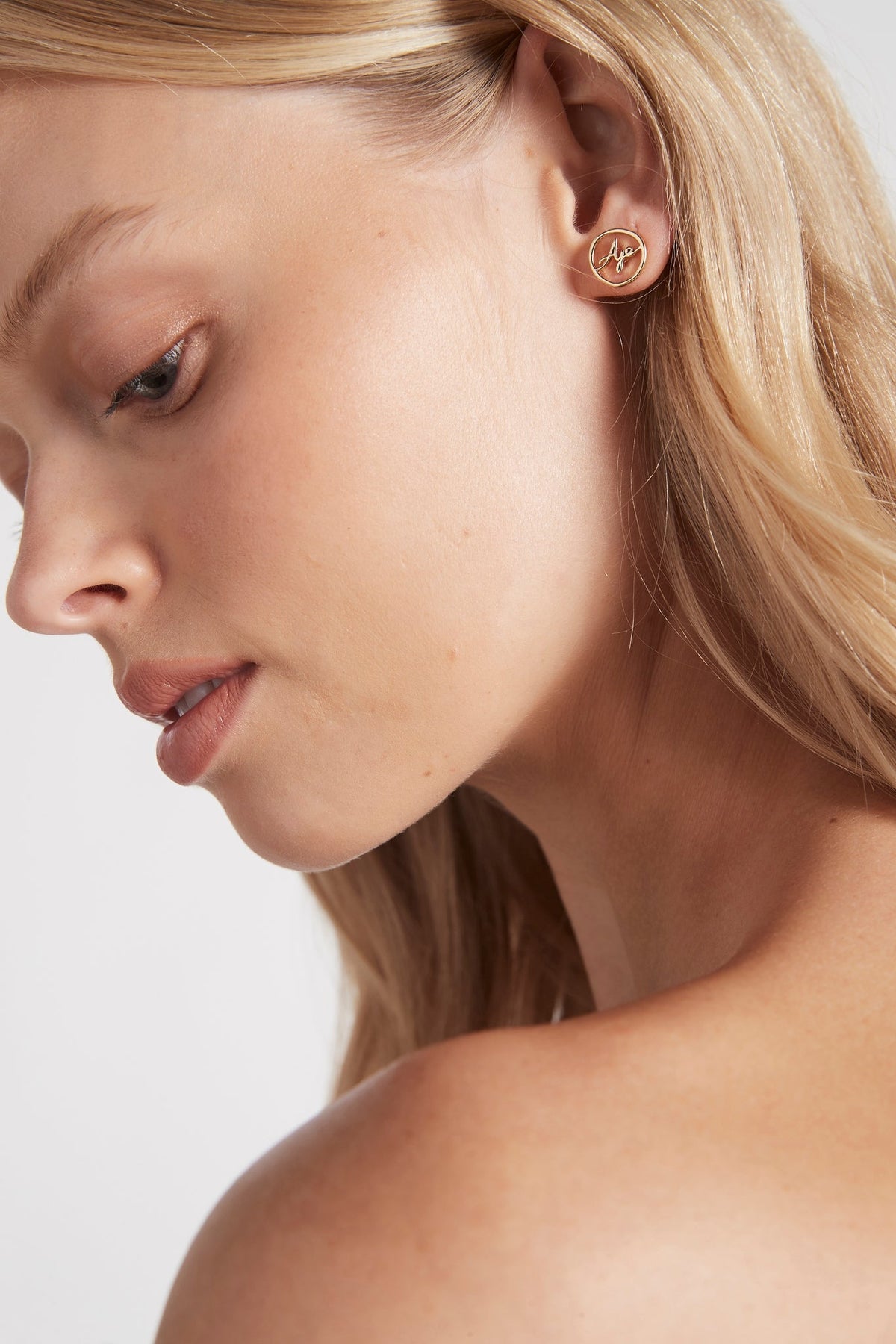 Women Aje Signature Round Stud | Aje