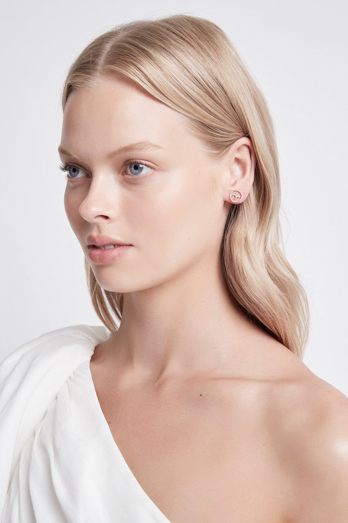 Women Aje Signature Round Stud | Aje