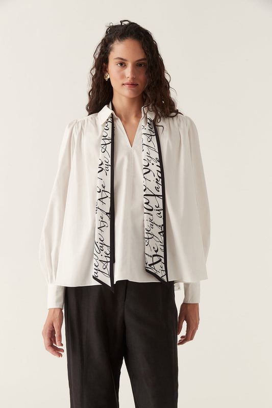 Women Chloe Scarf Blouse | Aje