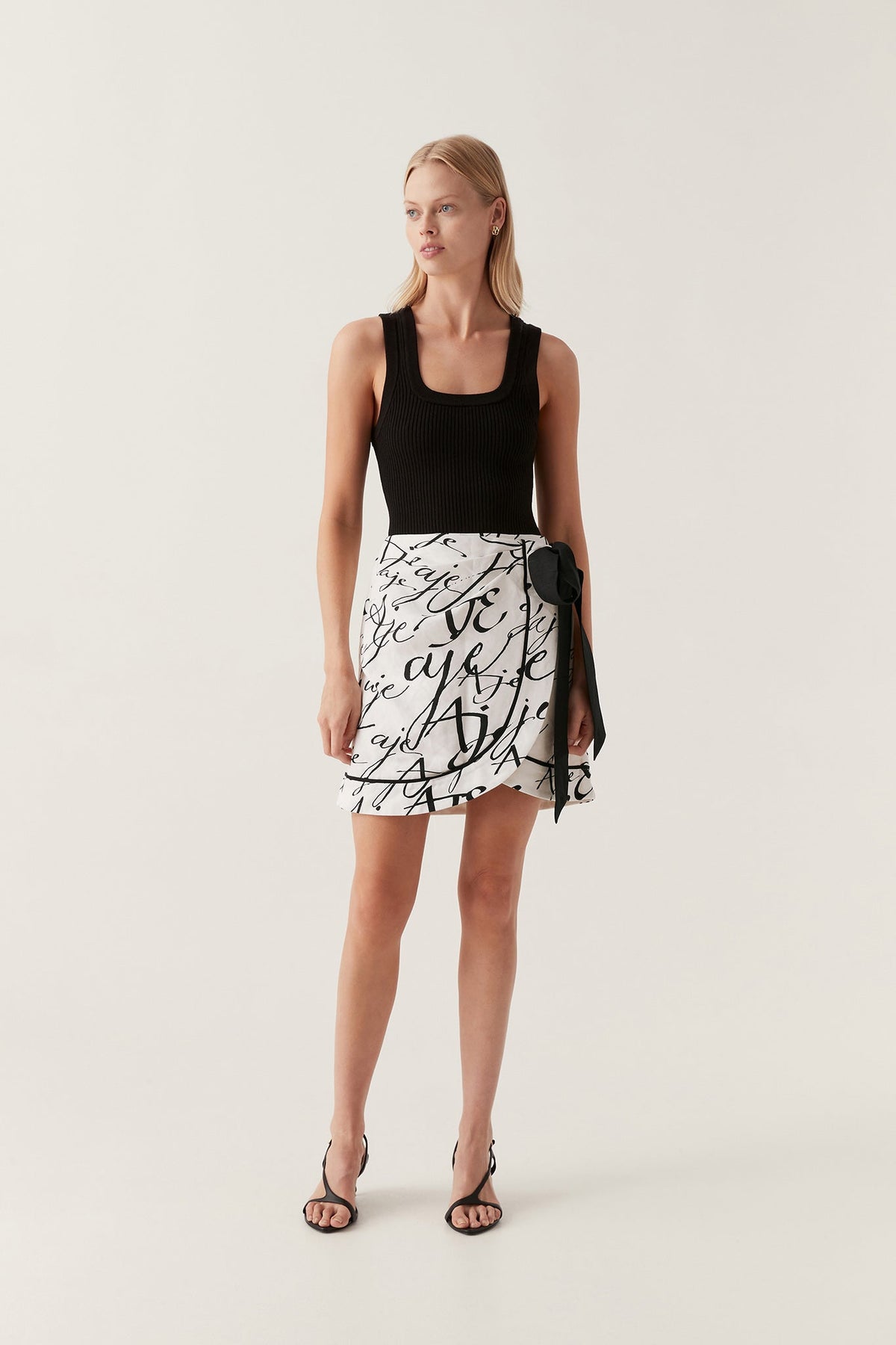 Women Sentiment Sarong Mini Skirt | Aje