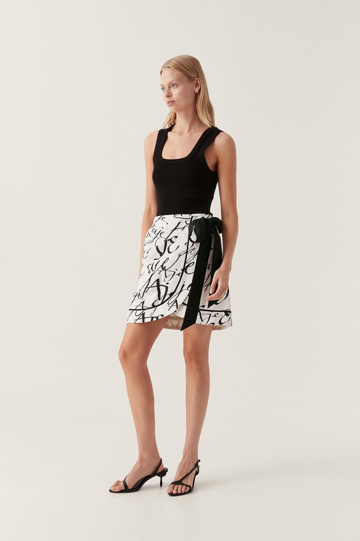 Women Sentiment Sarong Mini Skirt | Aje