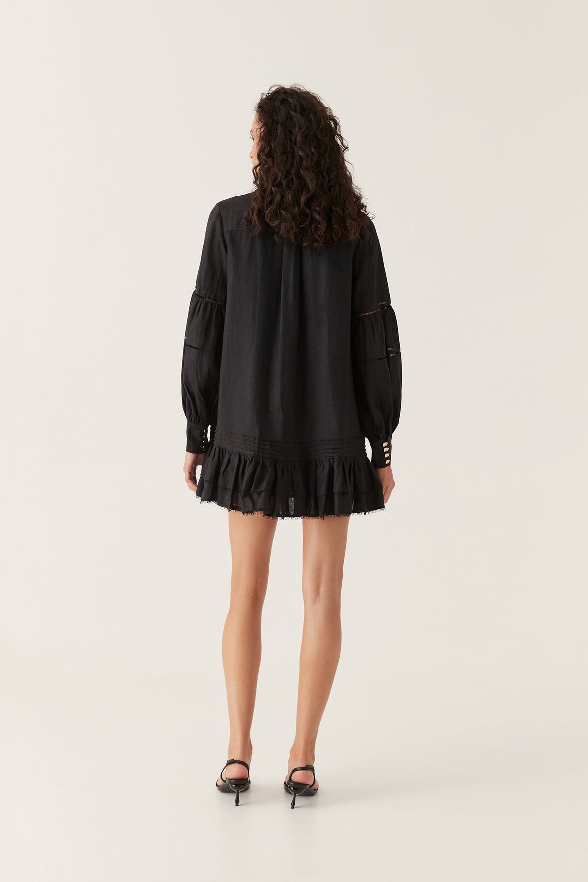 Women Lotus Shirt Mini Dress | Aje
