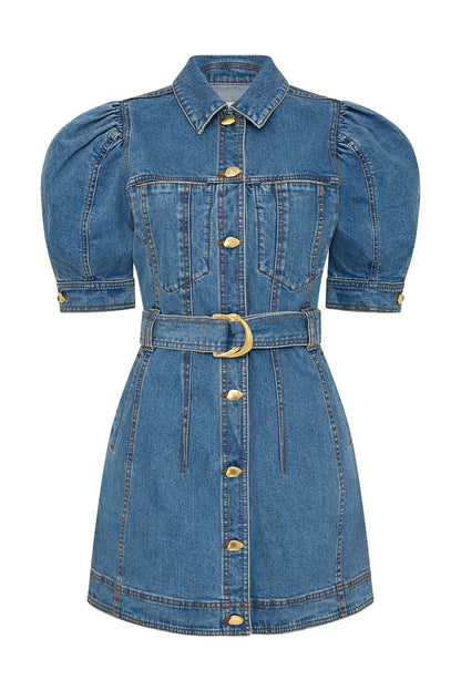 Women Adriana Puff Sleeve Mini Dress | Aje