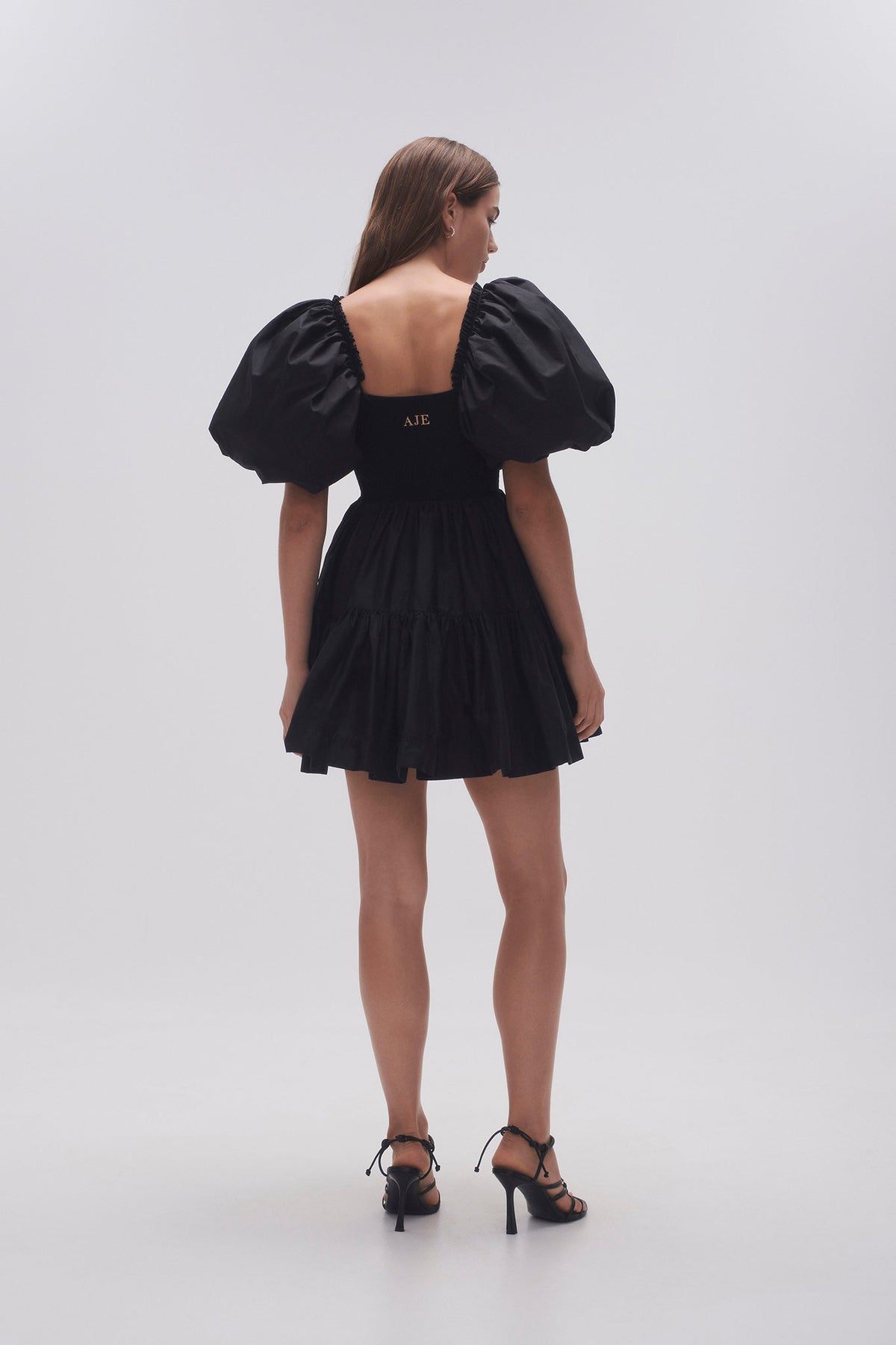 Women Casa Puff Sleeve Mini Dress | Aje