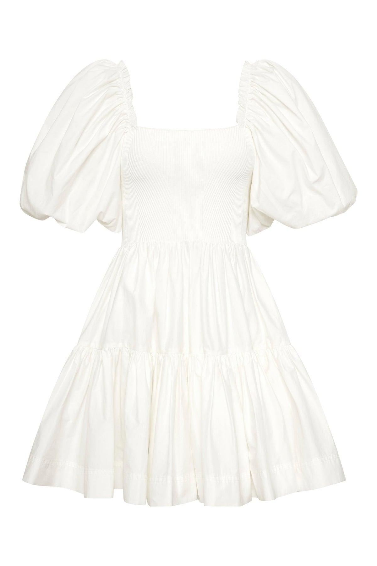 Women Casa Puff Sleeve Mini Dress | Aje