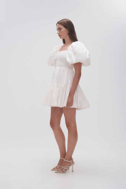 Women Casa Puff Sleeve Mini Dress | Aje