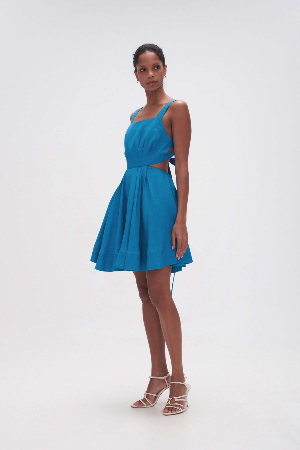 Women Clara Tie Back Mini Dress | Aje