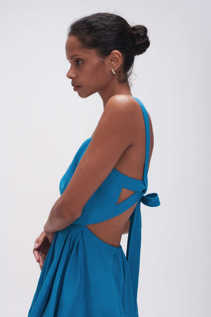 Women Clara Tie Back Mini Dress | Aje