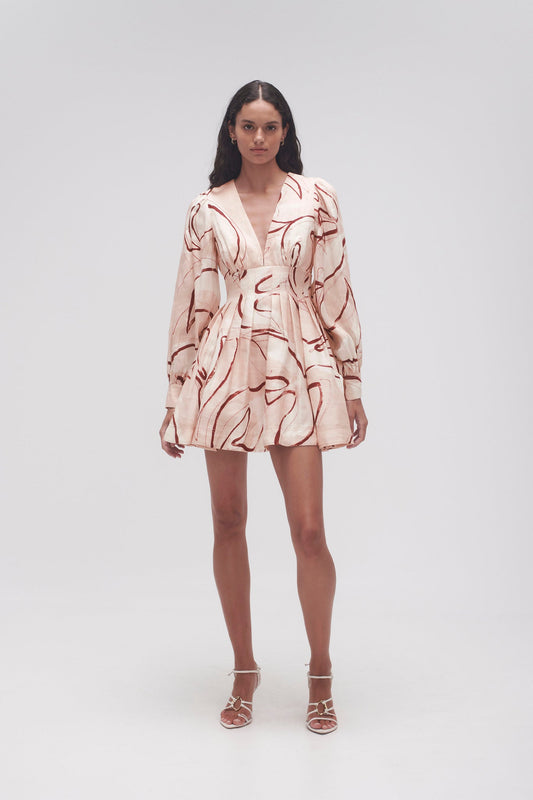 Women Amelia Plunge Mini Dress | Aje