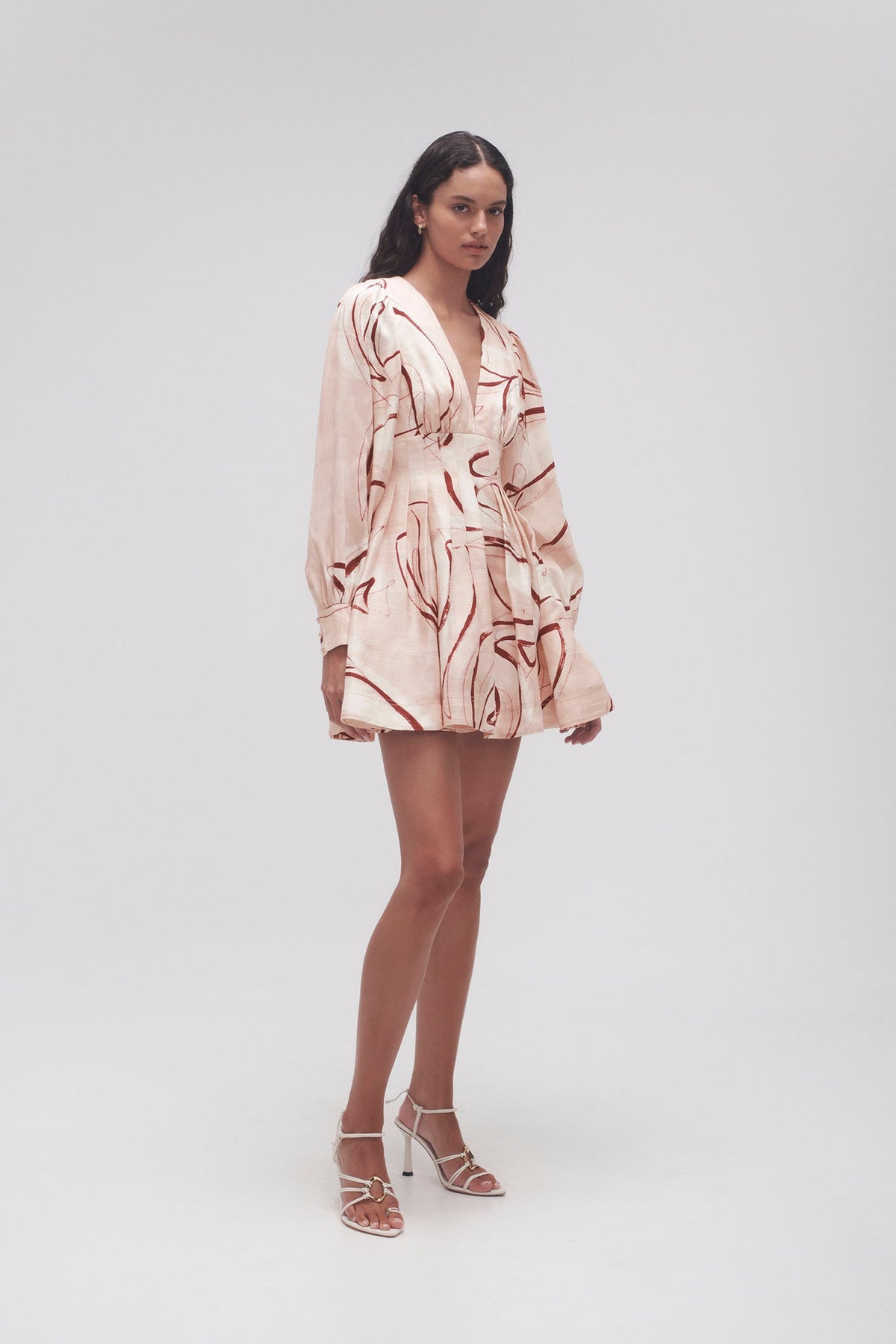 Women Amelia Plunge Mini Dress | Aje