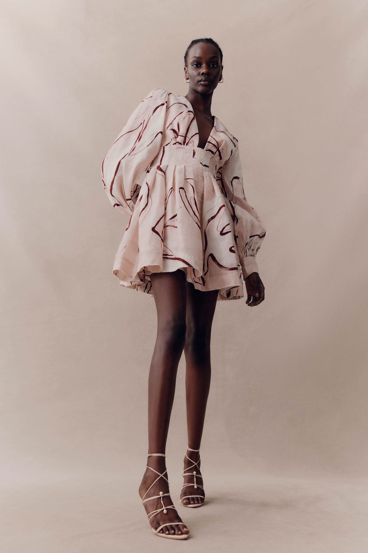 Women Amelia Plunge Mini Dress | Aje